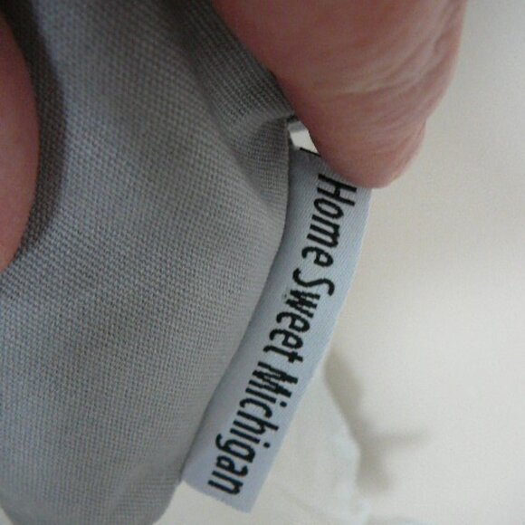 Home Sweet Michigan Mitten Throw Pillow With Location-Home Is Where The Heart Is - Picture 7 of 7